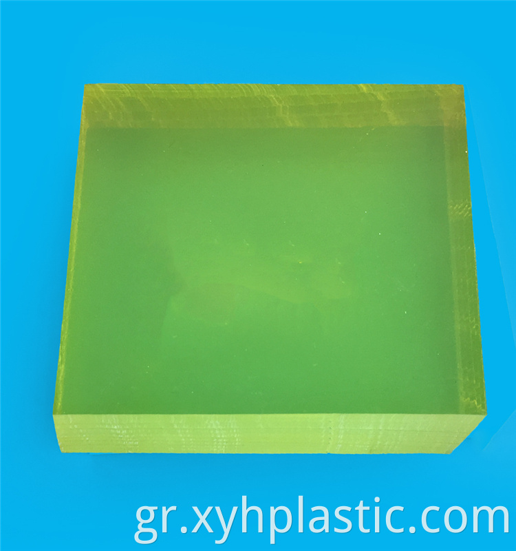 Transparent Clear PU Plates